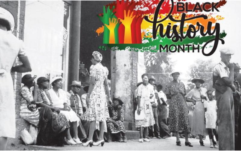 Perhaps in the 1940s, Black residents gather at H.H. Park’s Grocery on the corner of South Jefferson and Marion Street in Eatonton, current site of the Maggie Lane womenswear shop. This may have been on a weekend when local people traditionally dressed up for a trip into town. CONTRIBUTED