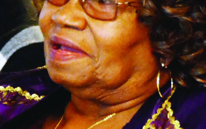 Martha Thompkins Parham, now in her mid 80s, is a married mother of six who remained all her life in Eatonton, where she worked at both Putnam General Hospital and for the Putnam County Sheriff’s Department. IAN TOCHER/Staff