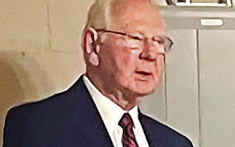 State Senator Rick Williams addressed African American Cultural Alliance attendees Dec. 22, in a meeting room behind the main dining room at SIPS in Eatonton. CONTRIBUTED