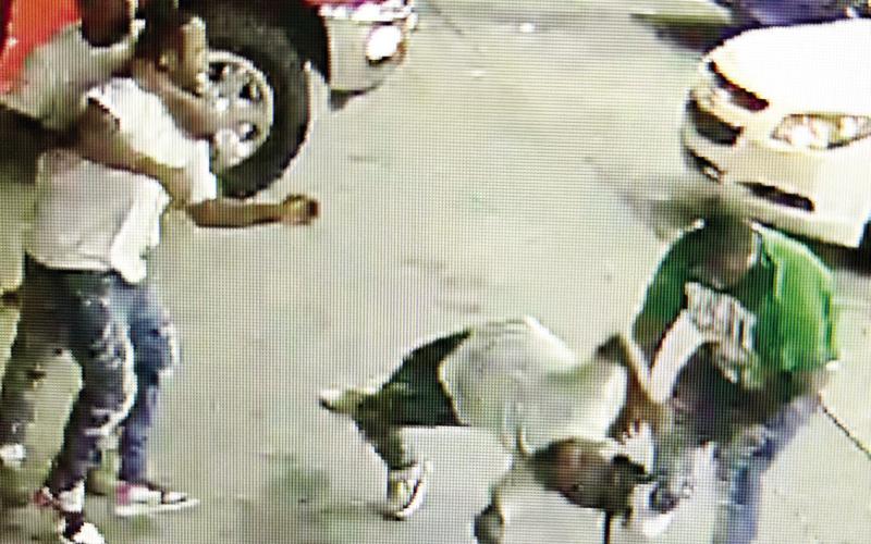 Around 3:15 a.m. April 28, Eatonton Police Officer Jeremy McClure responded to a call of a fight at the Jet No. 44 Food Mart at the intersection of Gray Highway and U.S. 441 Eatonton Bypass. (CONTRIBUTED)