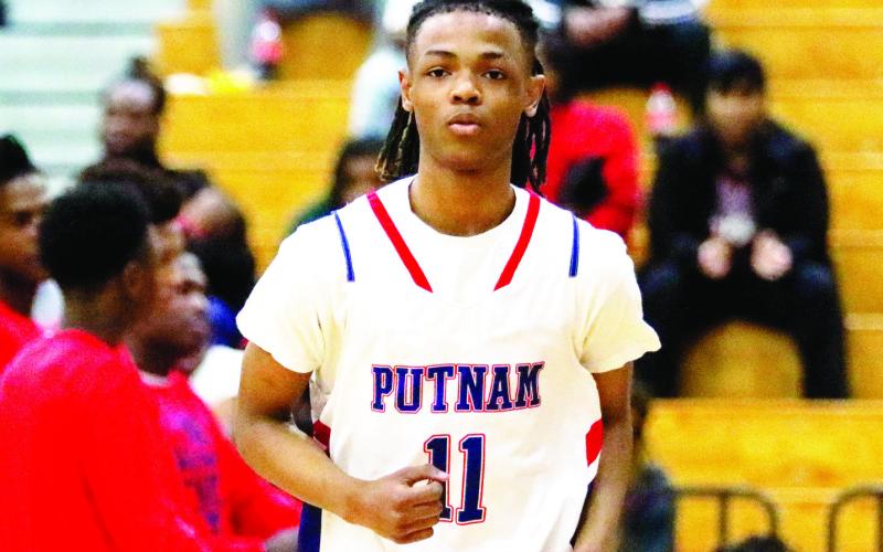 Putnam County senior Messiah Walker (11) has been the spark his team needed heading in the region tournament. LANCE MCCURLEY/Staff