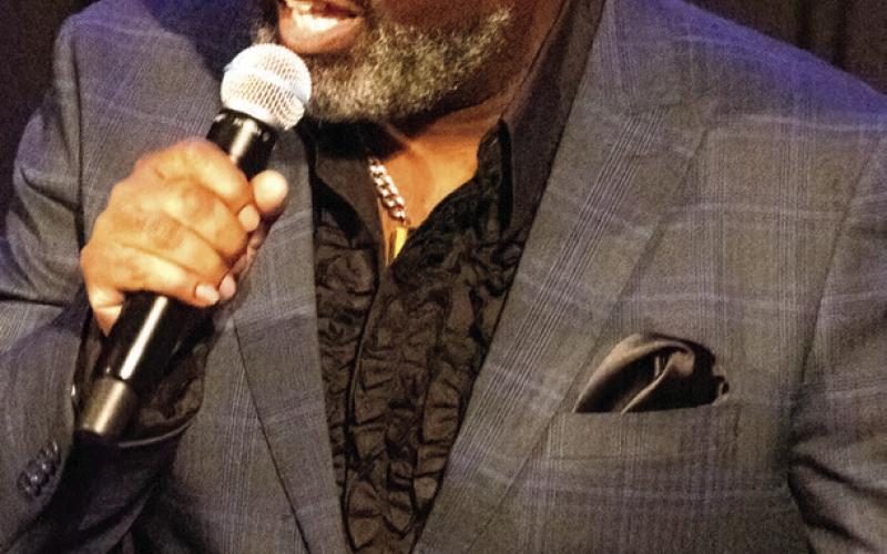 Singer Cleveland P. Jones. LEIGH LOFGREN/Staff
