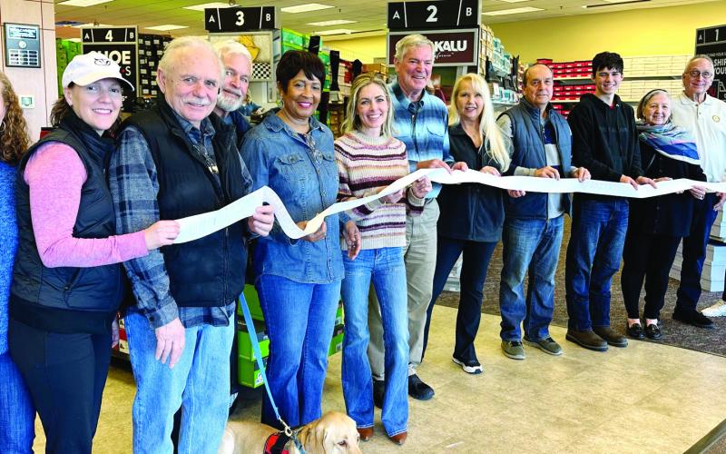 The Rotary Club of Greene and Putnam Counties took dozens of local students to Augusta to choose new shoes, a backpack and pair of socks. CONTRIBUTED
