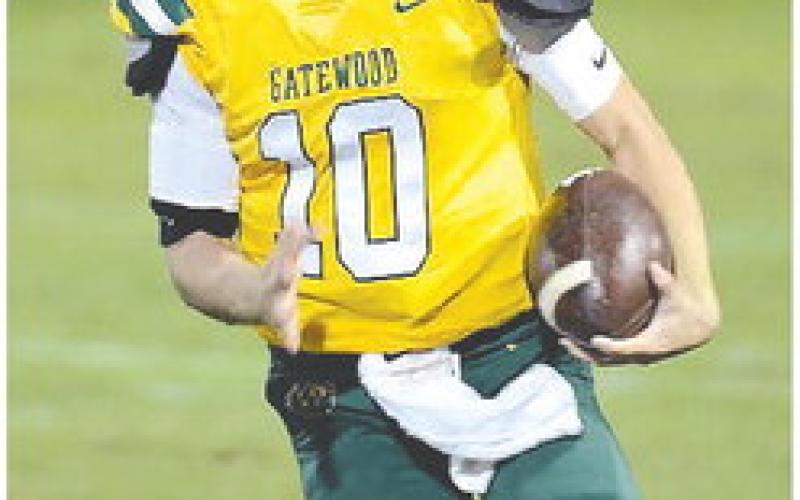 Junior Gatewood quarterback Ames Johnson appears more confident and is demonstrating quicker and better decision-making in this year’s campaign. IAN TOCHER/STAFF