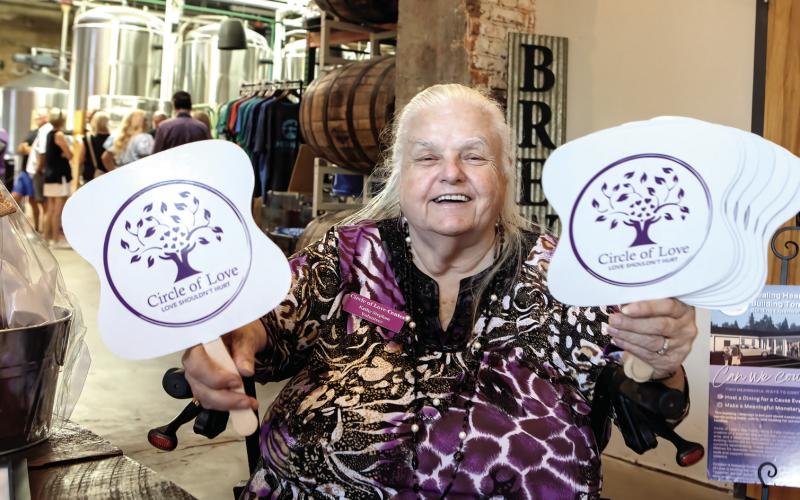 One of the most well known volunteers was Kathy Stephan. (LEIGH LOFGREN/Staff)