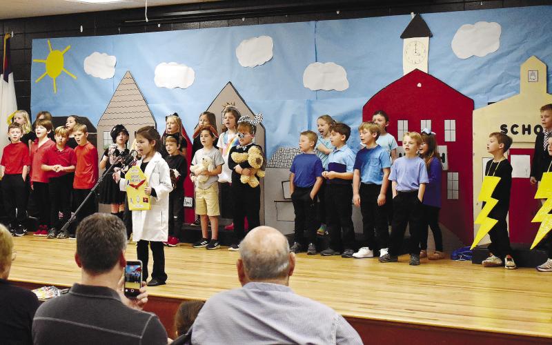 All elementary classes at Gatewood have had or will have a performance of some kind. LENA HENSLEY/Staff