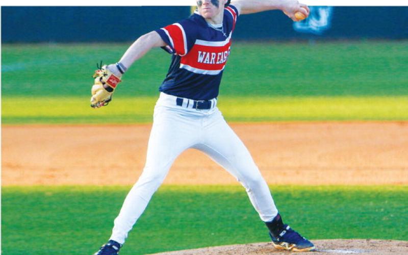 Putnam County junior Ethan Whatley has been one of the arms head coach Stephen Phillips has relied on this year. LANCE McCURLEY/Staff