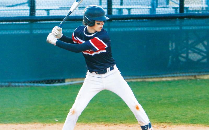 Putnam County junior Trace Watkins has been a reliable bat for the War Eagles this year. LANCE McCURLEY/Staff