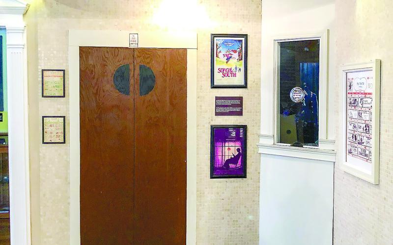 The Old School History Museum at The Plaza Arts Center includes a recreation of The PEX Theater box office among its displays. CONTRIBUTED