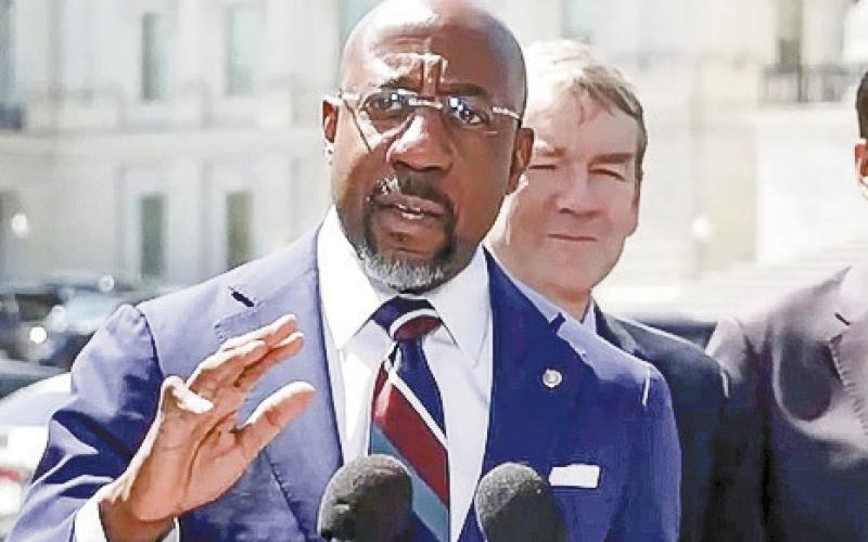 Georgia Senator Reverend Raphael Warnock introduced the American Family Act last week. CONTRIBUTED