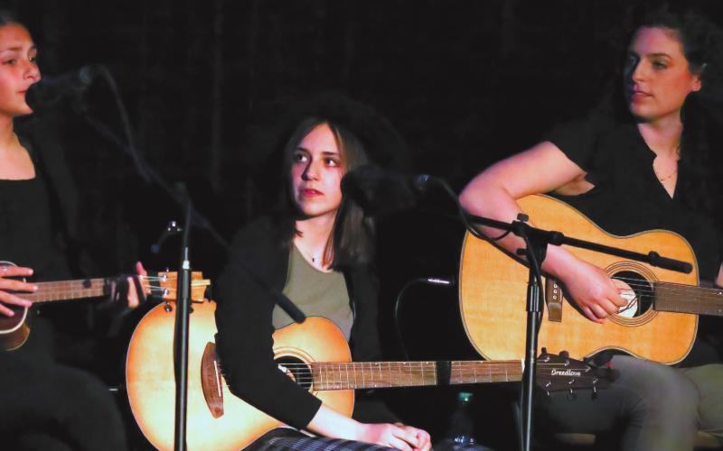 EverGreene, a local sister folk-rock country band, will be returning to open for The Jazz Legacy Project at Festival Hall. LEIGH LOFGREN/Contributed
