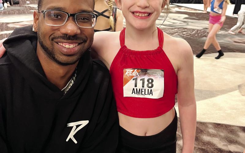 Amelia’s hard work paid off this year when she received a scholarship at Radix that also took her to California to participate in Dancerpalooza. (CONTRIBUTED)