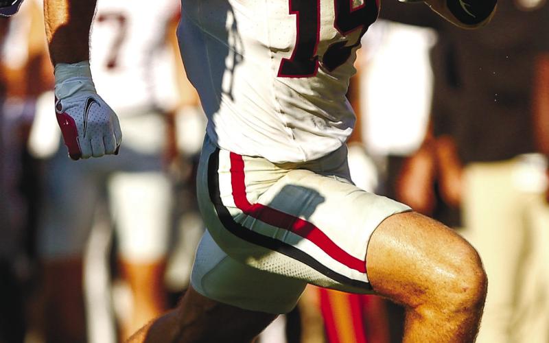A Californian at heart, Brock Bowers now proudly considers Athens and UGA as his home away from home. COURTESY OF UGA ATHLETICS