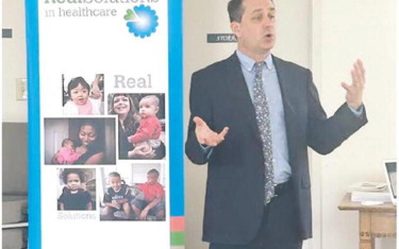 Foster-care expert Dr. John DeGarmo leads training sessions at Monticello Presbyterian Church. CONTRIBUTED
