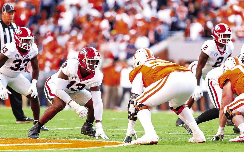 The Bulldogs will face Tennessee with Mykel Williams (13) and C.J. Allen (33, now 3). The two are set to make an impact. Smael Monden (2) is hopeful to return to the starting lineup. UGA ATHLETICS