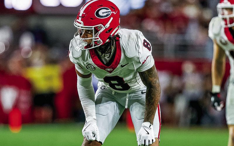Georgia defensive back Joenel Aguero will be one of many Bulldog defenders tasked with stopping the Alabama’s high-powered offensive attack. UGA ATHLETICS