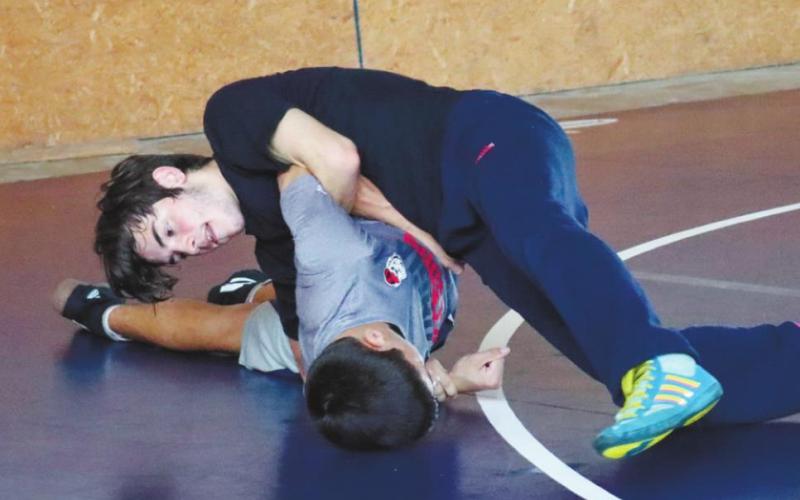 Wyatt Stanley executes new moves. ARELLA CASH/Staff