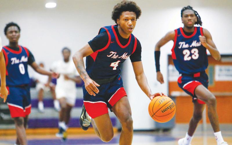 Putnam County head coach Patrick Marshall said that junior guard Jaylen Nelson (4) has stepped up and been a vital part of the team’s success this season. LANCE McCURLEY/Staff