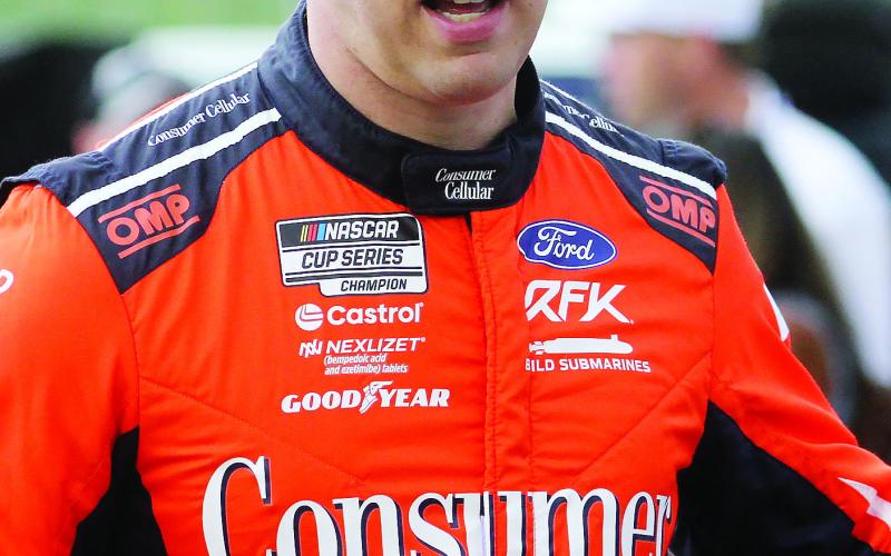 Brad Keselowski fought back from an early-race incident on Saturday, finishing second. BRAD HARRISON/Staff