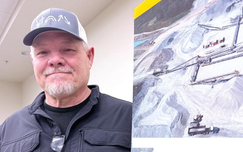 John Cross, co-owner of Putnam County Stone, is a 20-plus-year quarry veteran who hopes to establish a new granite quarry alongside Dennis Station Road in southwest Putnam County. IAN TOCHER/Staff