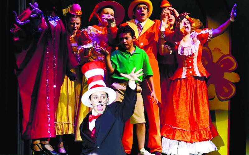 Seussical is a musical story that takes the audience into the world of Dr. Seuss after a young ‘thinker’ summons the comedic and energetic Cat in the Hat. (File Photo)