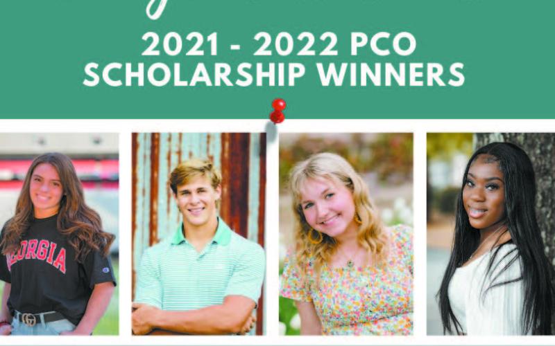 Putnam Christian Outreach awards scholarships to students who devoted volunteer hours to PCO and submitted a short essay about their volunteer experience. Each of these students received a $1,000 scholarship to assist in furthering their education. Winners include Ally Blythe of Lake Oconee Academy, Garric Embry of Gatewood Schools, Lillian Thomas of Putnam County High School and Tayla Merritt of Lake Oconee Academy. CONTRIBUTED