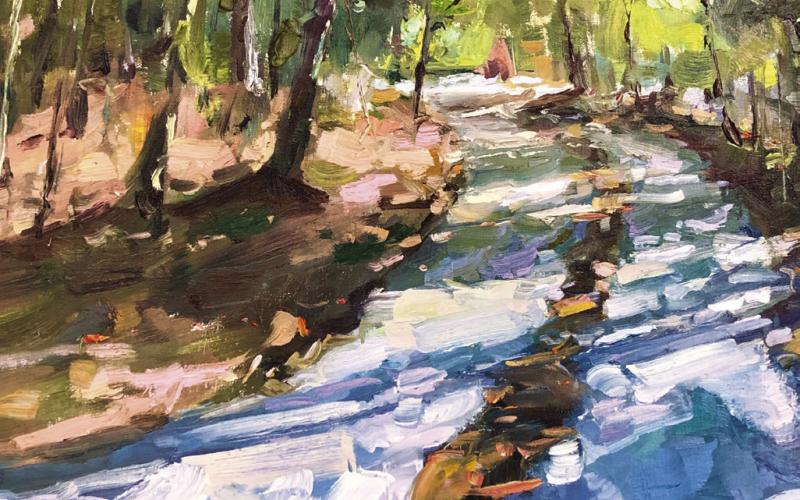 The Artisans Village Guild (AVG) will host its 10th annual Eatonton One Day Paint Out on April 18, throughout downtown Eatonton. CONTRIBUTED
