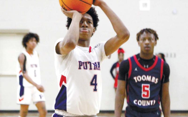 Keyni Crawford (4) was Putnam County’s third-leading scorer this season, averaging 13.0 points per game. ARELLA CASH/Staff