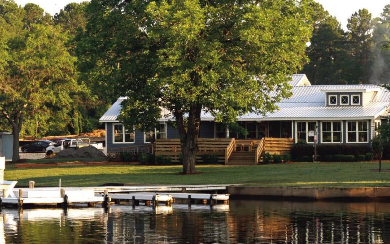Located on the Richland Creek side of Lake Oconee, The Boathouse features a rustic and inviting restaurant and banquet room. (CONTRIBUTED)