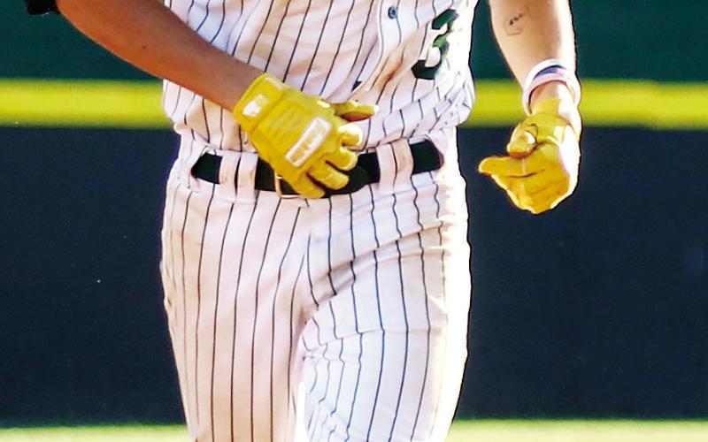 Walker Roberts (3) had a big game two against Southwest Georgia with a solo home run and three RBIs. TREY NORRIS/Staff
