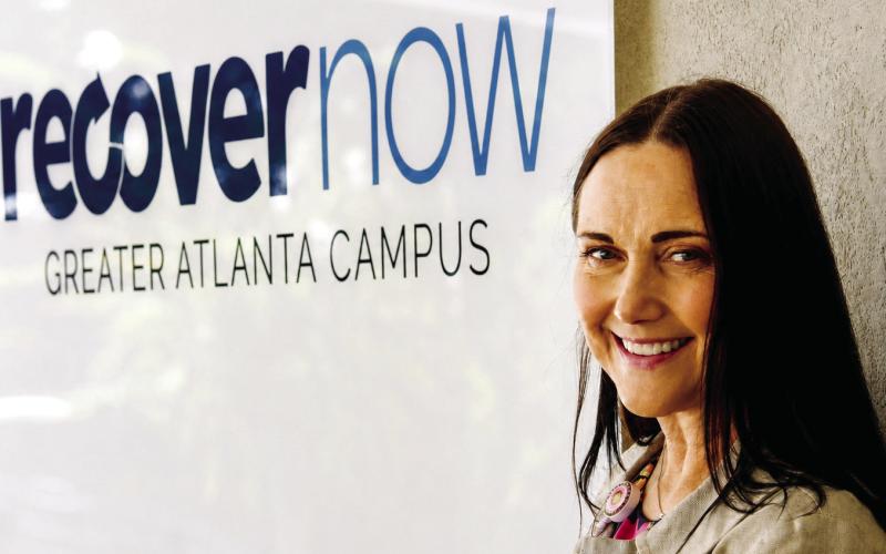 RecoverNow Greater Atlanta Campus CEO Angela Camp described the mandatory month-long residential stay as an “adult timeout” that removes many of the daily pressures that can interfere with addiction recovery.