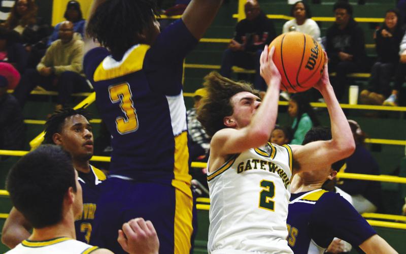 Senior JT Gregory has been delivering a solid effort every time out for Gatewood this season. IAN TOCHER/Staff