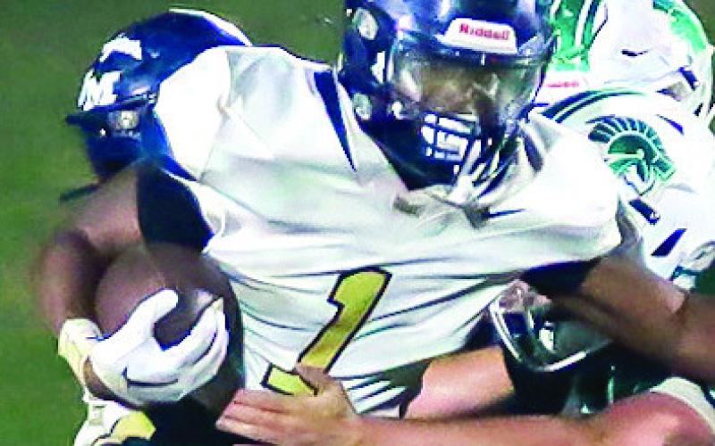 JMA running back Javaris Hurt will look to reach the 1,000-yard mark again while sharing the backfield with Jamel Cooper in 2026. TREY NORRIS/Staff