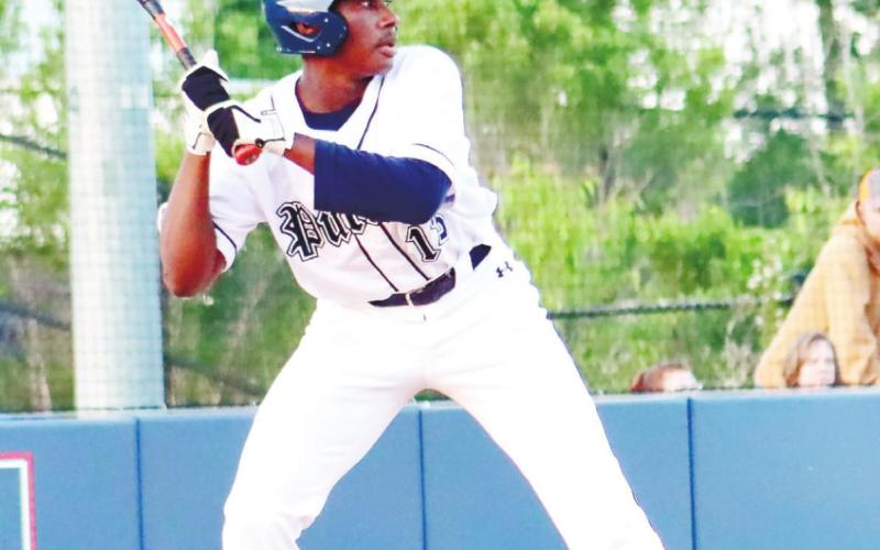 BJ Ruff (13) during an at-bat against Jefferson County last week. ARELLA CASH/Staff
