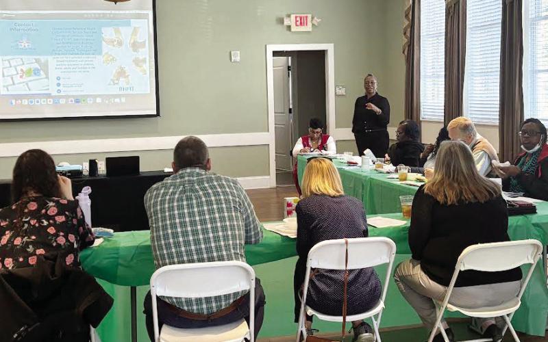 The Putnam County Family Connection Collaborative (PCFCC) held its March meeting last Wednesday morning. EMME CLAUSE/Staff
