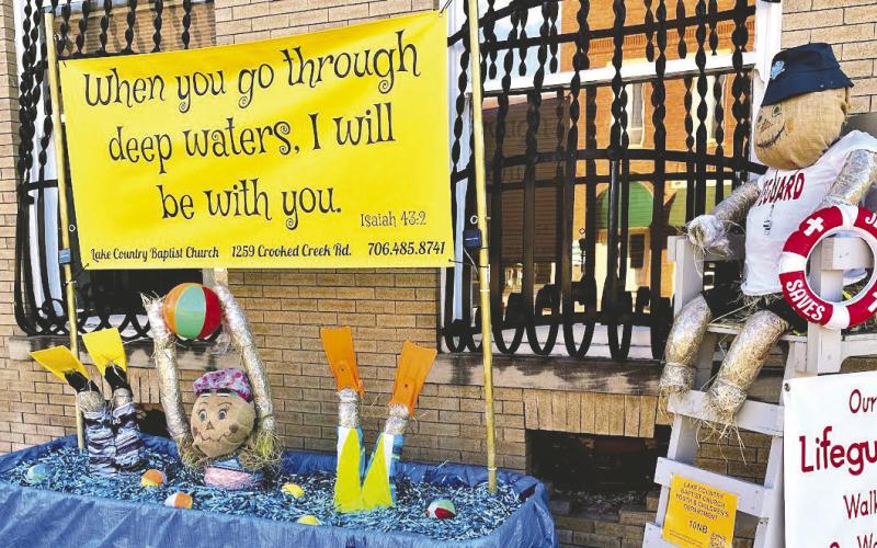 Entries to the annual Scarecrow Contest hosted by Eatonton Main Street are typically creative and well-executed, as this entry from last year’s contest demonstrates. CONTRIBUTED