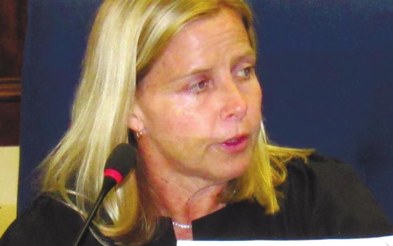 City Council member Teresa Doster (Ward 4), chair of the Zoning and Ordinance committee, Monday night proposed an amendment to allow on-site catering for special events at Bed and Breakfasts. MARK ENGEL/Staff