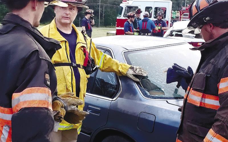 Learning to use the Jaws of Life to save lives