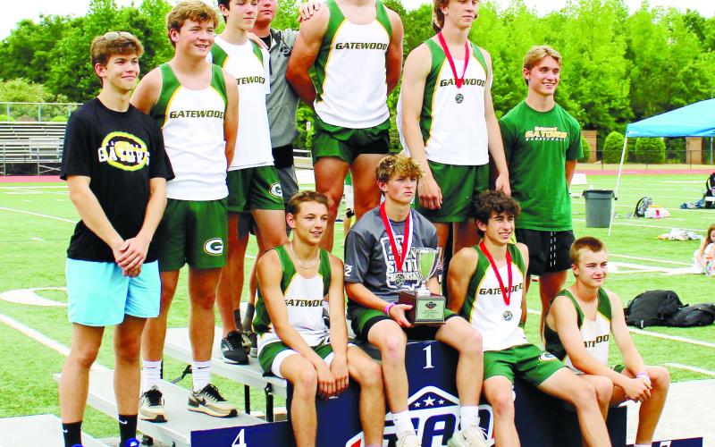 The Gators finished second overall with 83 points at the 2023 GIAA Class AA state track meet, only trailing Trinity Christian with 182 points. TREY NORRIS/Staff