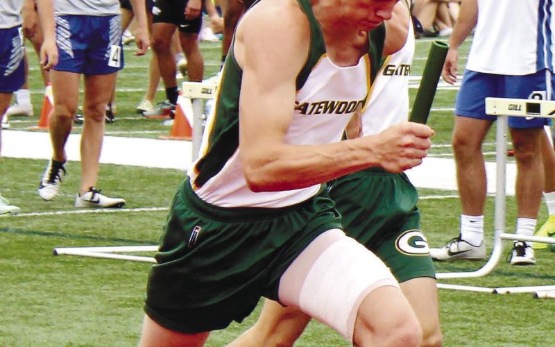 Blake Callaway had a successful state meet. He finished fourth in the 110m hurdles and 300m hurdles. Callaway also finished fifth in the triple jump, plus he also ran on the 4x100m and 4x400m relay teams. TREY NORRIS/Staff