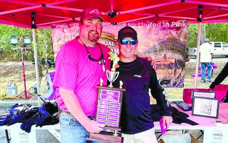 First-place winners Jeff Giese and Tommy Lee. CONTRIBUTED