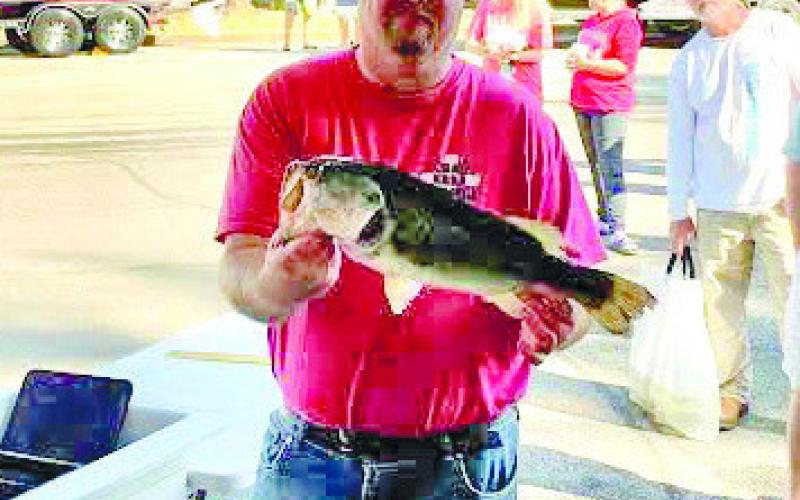 First-place winner for biggest fish of the tournament was Jeff Giese. CONTRIBUTED