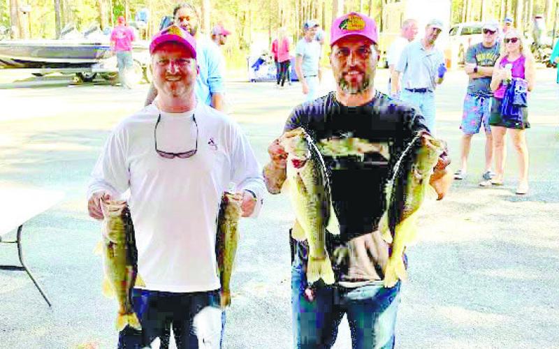 Second-place winners Jason Cheek and Brian Patrick. CONTRIBUTED
