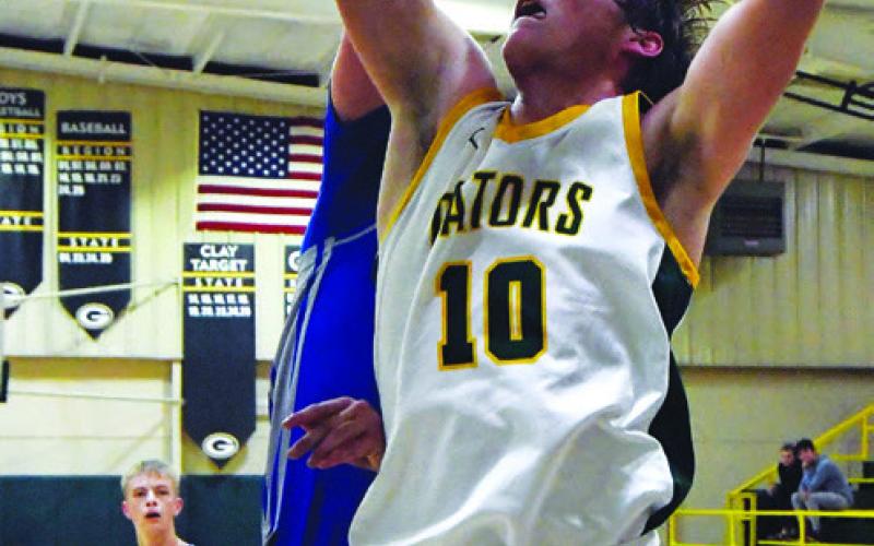 Gatewood’s Lake Ferman (10) earned All-Region honorable mention status in his senior year with the Gators. IAN TOCHER/Staff