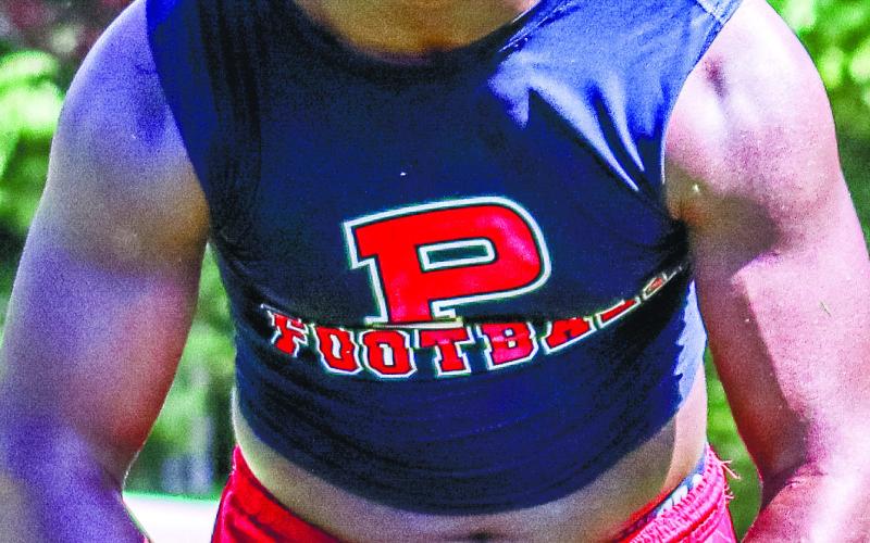 Peters hopes to continue his career on the gridiron at the college level. LANCE McCURLEY/Staff