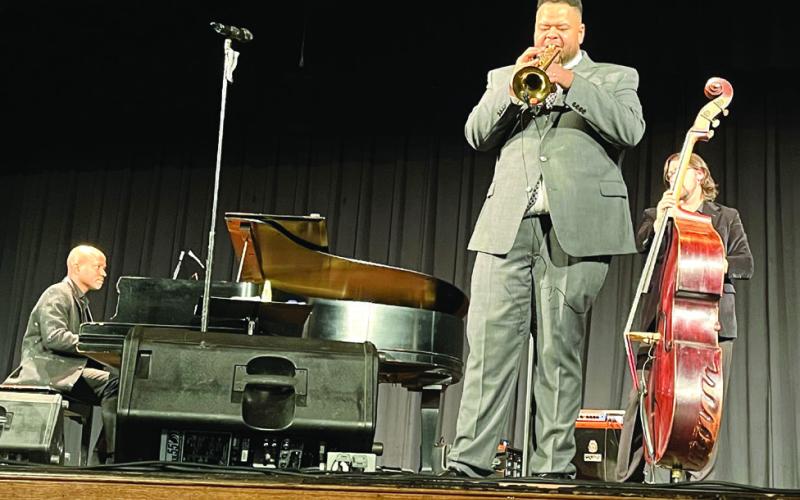 Jumaane Smith performed for the semi-annual Neighbors Helping Neighbors membership meeting in November. CONTRIBUTED