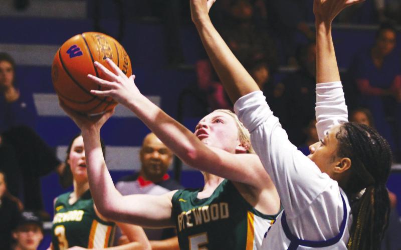 Gatewood freshman Bela Smith (5) has been a consistent performer this season, providing an offensive effort that promises to get even better as her high school career progresses. IAN TOCHER/Staff