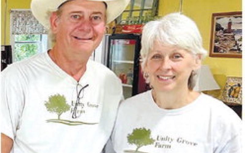 Elliot and Andrea Perkins have spent four years preparing Unity Grove Farm. iAN TOCHER/Staff