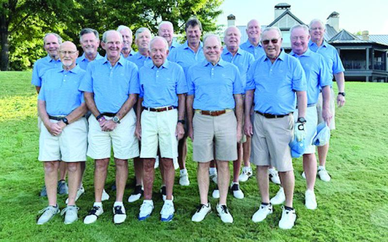 Team Cross, the 2024 champions includes front row from left, Dennis Urban, Peter Kann, Skip Flint, Steve Cross (Captain) Gerry Giesler; middle row from left, Dick Ginman, Roger Blyth, Ken Woodring, John McSorely, Greg Haas, Pat McNabb (Commissioner); back row, Jim Crick, Ken Kopesky, Stu Scherer, Mike Bilbrey. (CONTRIBUTED)
