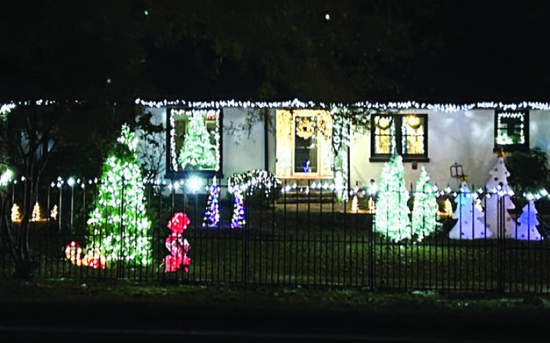 Melinda Ingram placed third in the residential contest.  CONTRIBUTED